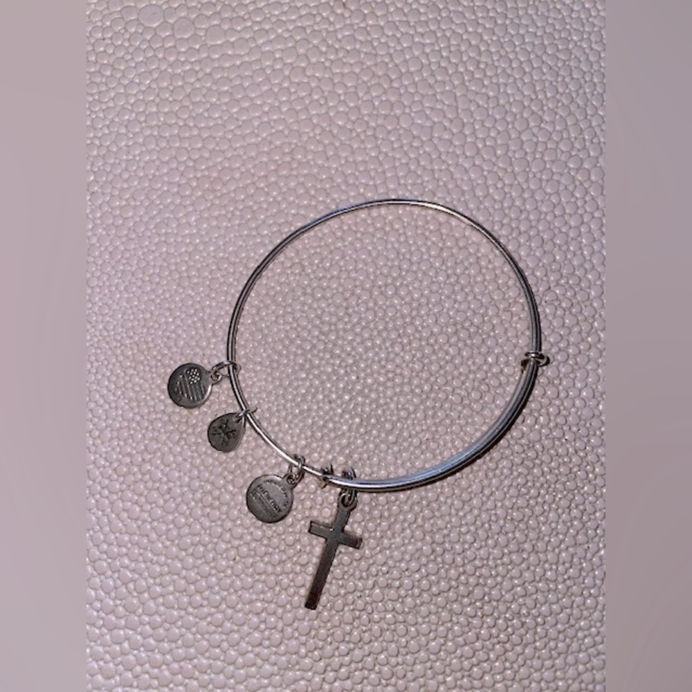 Alex and Ani Cross Bracelet